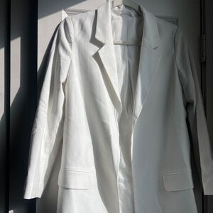 Oversized White All Saints Jacket